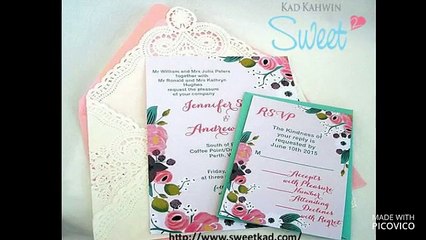 Wedding invitation designs | invitation maker | Sweet kad