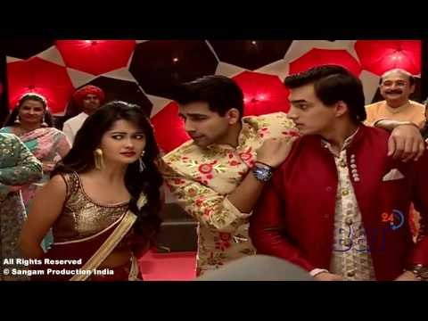 On Location of Tv Serial Yeh Rishta Kya Kehlata Hai Naira and Kartik Sangeet Function Masti