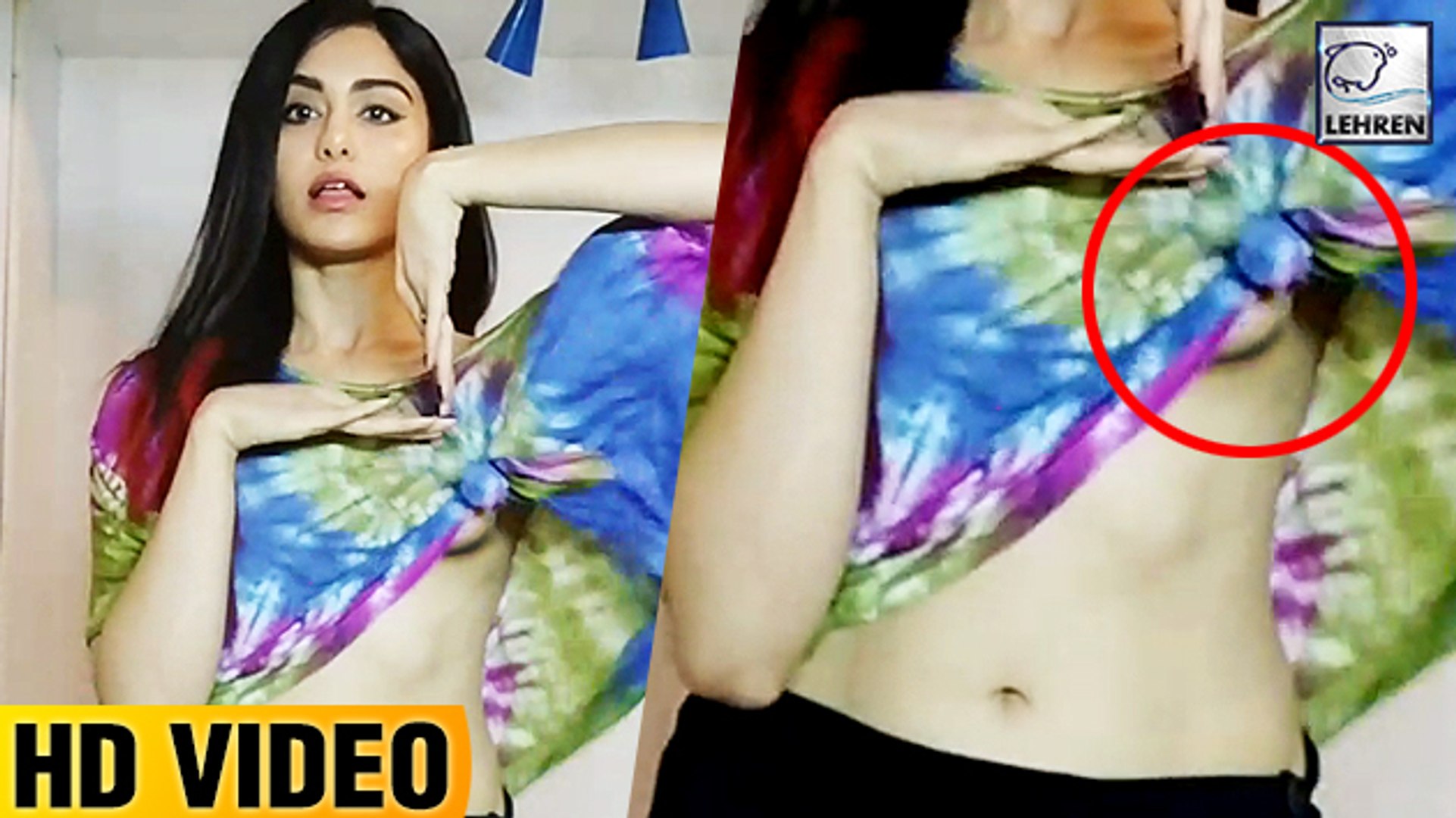 Adah Sharma S Dirty Dance Video Wardrobe Malfunction Video