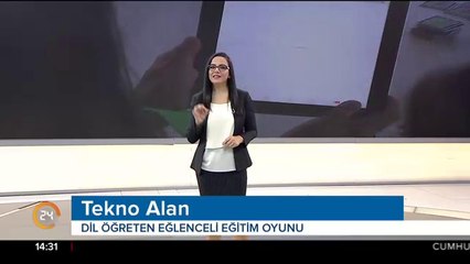 Dil öğreten eğlenceli eğitim oyunu