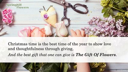 Christmas Flower Delivery London Ontario| Watch Now