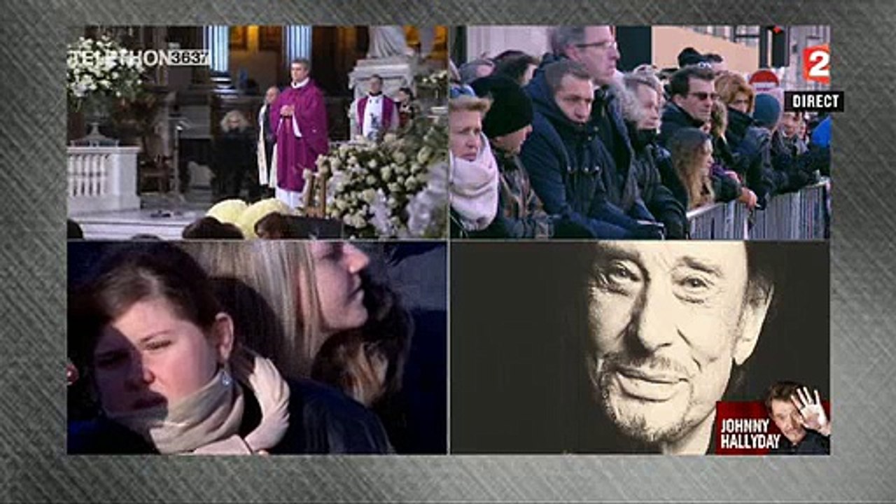 Quand l'hymne à l'amour de Piaf retentit dans l'Eglise de la Madeleine, la France laisse éclater ses larmes