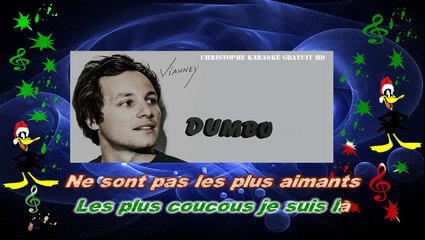 Vianney - Dumbo KARAOKE / INSTRUMENTAL