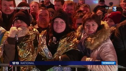 Funérailles de Johnny Hallyday : malgré le froid, nuit blanche pour les fans