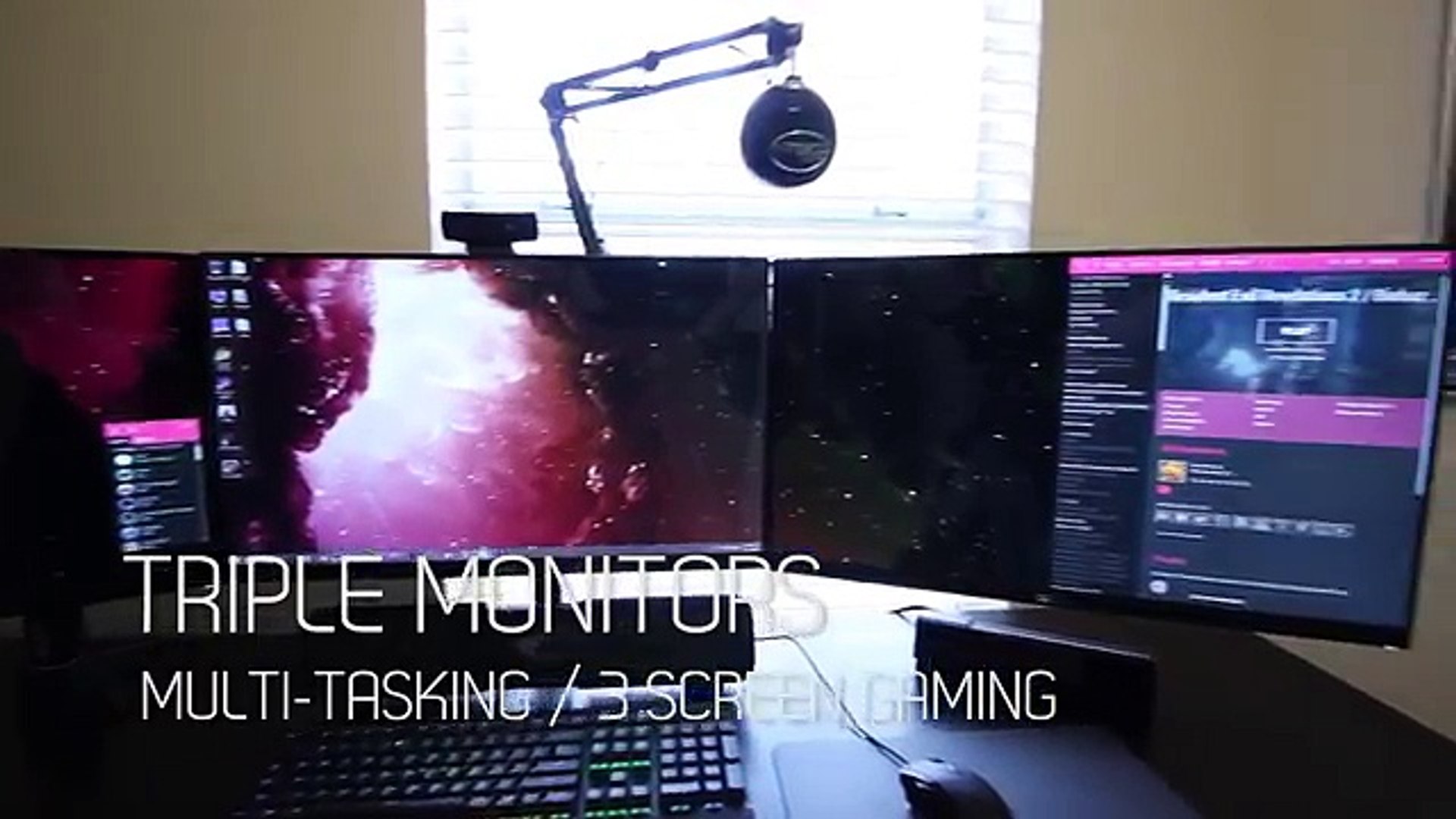 ⁣ULTIMATE Gaming Setup - Room Tour