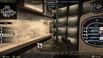 Awesome pistol 1v5 on de_cache! Well done!