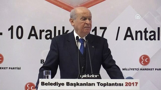 Bahçeli: “Kendisini davadan büyük görenlere tahammülümüz hiç olmadı, hiç de olmayacak” - ANTALYA