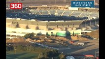Shperthimi me dinamit i stadiumit nuk shkon sipas planit, shikoni se cfare ndodh (360video)
