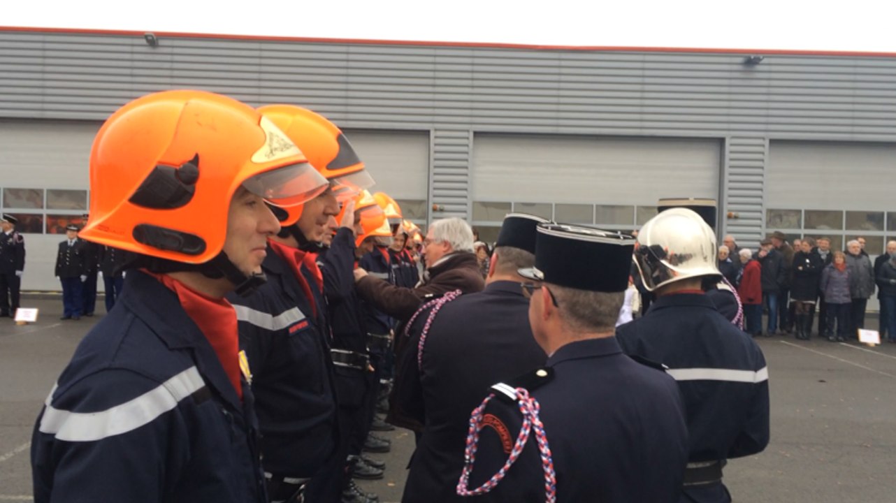Les pompiers de Flers fêtent la Sainte-Barbe