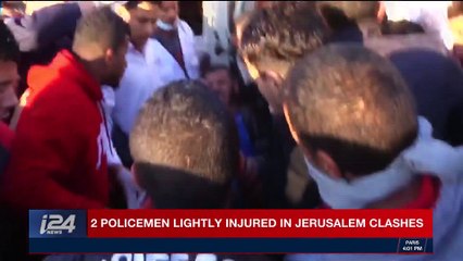 Download Video: i24NEWS DESK | IDF: over 1000 rioters in West Bank, Gaza | Saturday, December 9th 2017