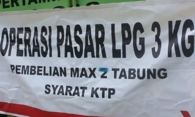 Pastikan Stok Aman, Pertamina Gelar Operasi Pasar Gas 3 Kg