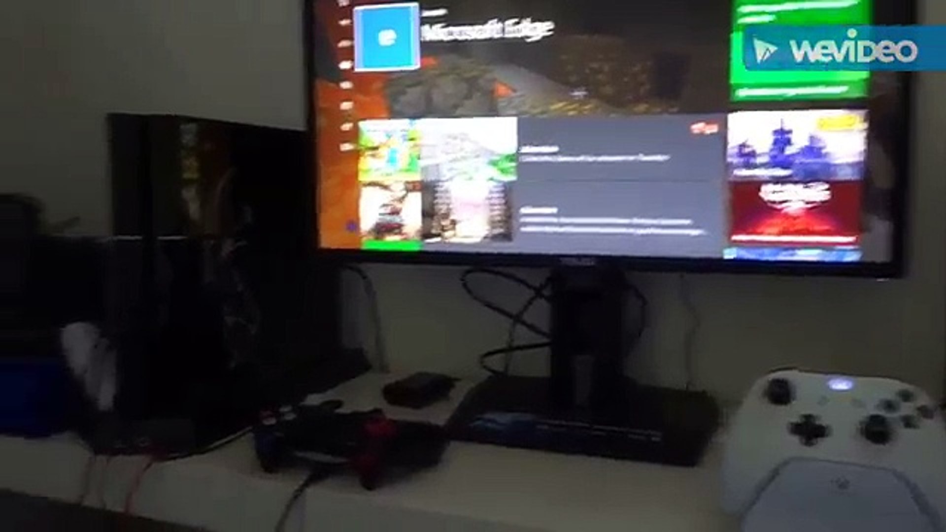 Console Gaming Setup! PS4 & Xbox One S Edition!