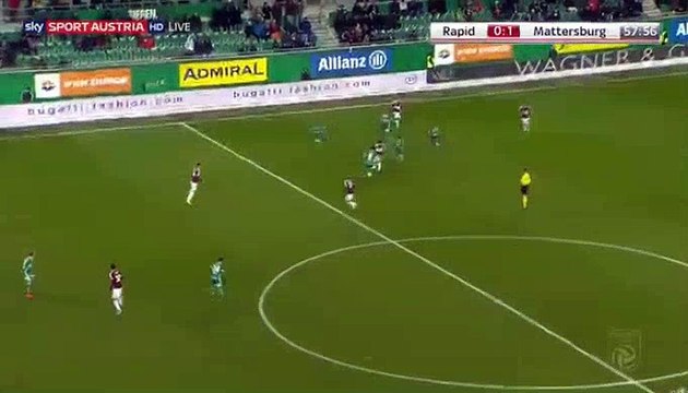 Okugawa Goal HD - Rapid Vienna	0-1	Mattersburg 09.12.2017