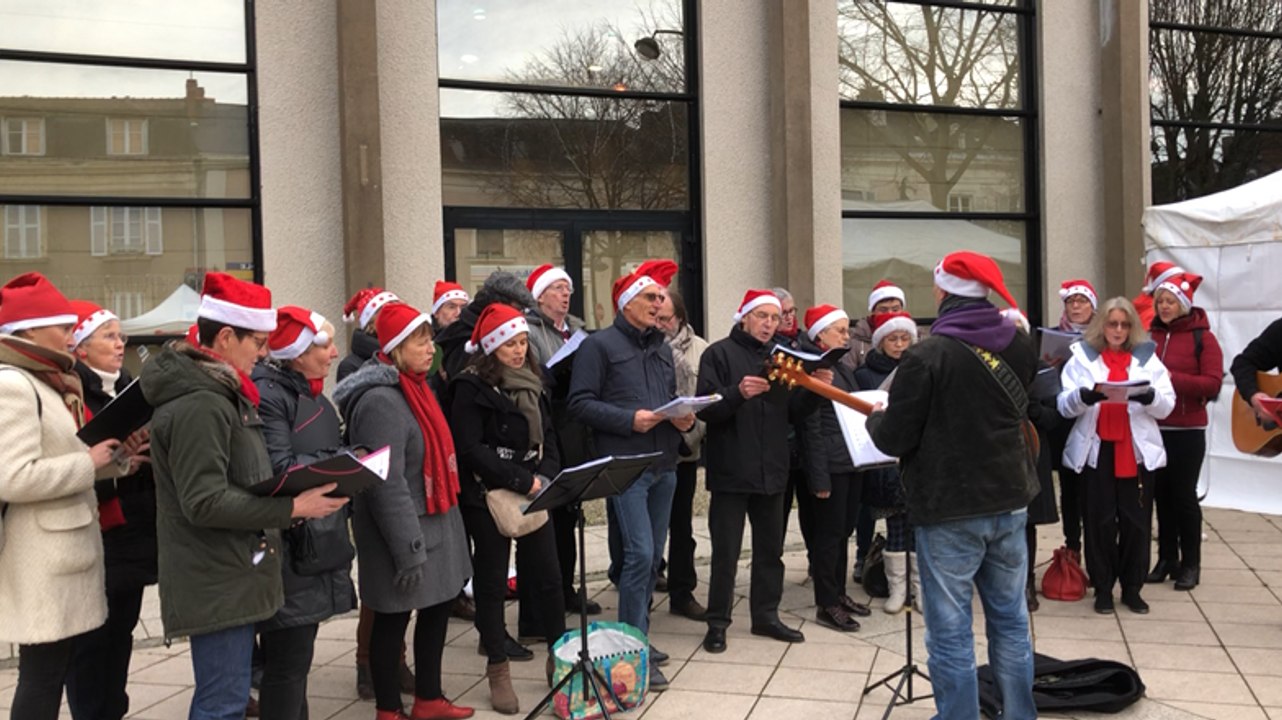 Début du marché de Noël