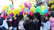 Voiron : des centaines de ballons pour le Téléthon