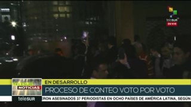 teleSUR noticias. Oposición hondureña impugna las elecciones