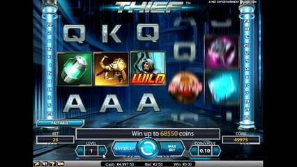 Видео гайд по игровому автомату  thief- бонусный режим правила