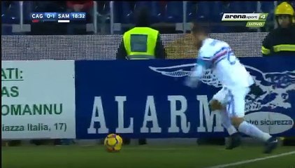Fabio Quagliarella Goal HD - Cagliari	0-2	Sampdoria 09.12.2017