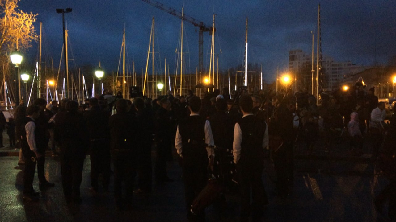 Lancement des illuminations de Noël