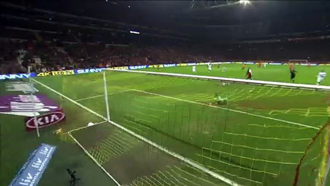 Bafetimbi Gomis  Goal HD - Galatasaray	2-2	Akhisar Genclik Spor 09.12.2017