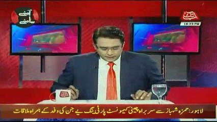 Aamnay Samnay on Abb Takk News - 9th December 2017