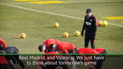 Simeone coy on La Liga title race