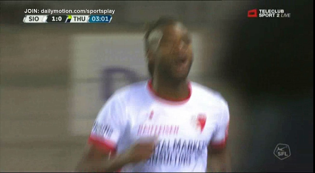 Ilombe Mboyo Goal HD - FC Sion 1 - 0 Thun - 09.12.2017