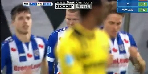 Henk Veerman Goal HD - Heerenveen 2-1 Venlo 09.12.2017