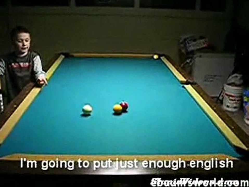 Pool Shark Kid