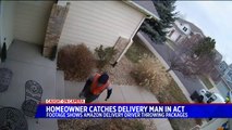 Amazon Delivery Man Caught on Camera Throwing Packages at Colorado Home