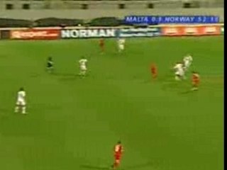 Malta - Norway 1-4 | EURO 2008 Qualifier