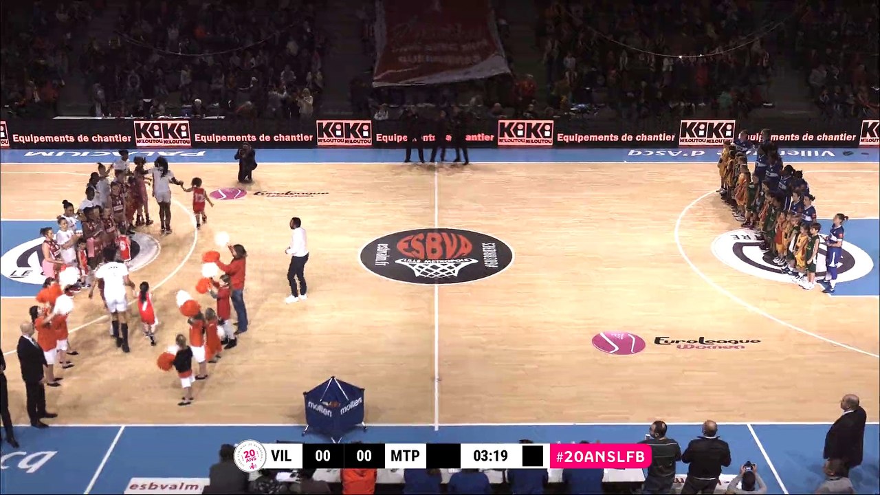 LFB 17/18 - J2 : Villeneuve d'Ascq / Lattes Montpellier