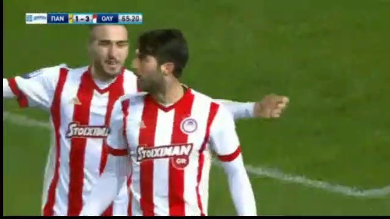 1-3 Το γκολ του Καρίμ Ανσαριφάρντ - Παναιτωλικός  1-3 Ολυμπιακός -  09.12.2017 [HD]