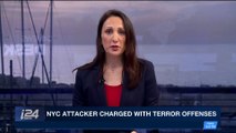i24NEWS DESK | NYC attacker charged with terror offenses | Tuesday, December 12th 2017