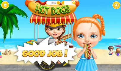 eat kid game - baby doll ice cream shop and play doh ice cream toys