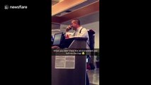 Southwest staff invite passengers to sing over airport PA