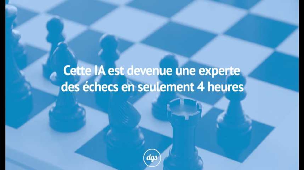 Cette IA est devenue une experte des échecs en seulement 4 heures