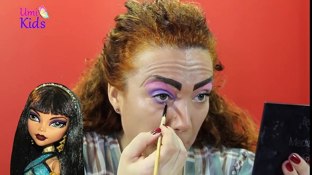 Monster High Cleo De Nile Makyajı - UmiKids Makyaj Videoları