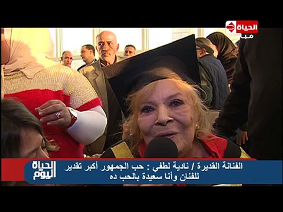 نادية لطفى: على الفنان أن يكون له دور وطنى ويجب التعامل مع ملف القدس بجدية