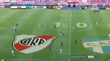 Luis Rodriguez  Goal HD - River Plate	1-1	Atl. Tucuman 10.12.2017