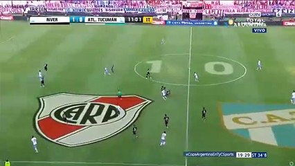 Luis Rodriguez  Goal HD - River Plate	1-1	Atl. Tucuman 10.12.2017
