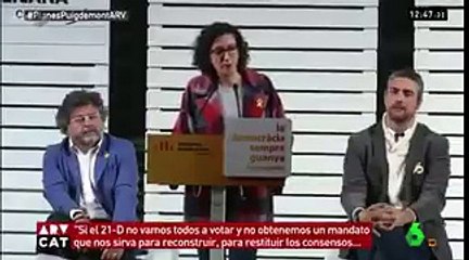 Marta Rovira (ERC) y su política del miedo