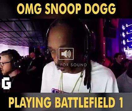 Snoop Dog Main game Battlefield 1 !!! OMG Snoop Dog Playing Battlefield 1
