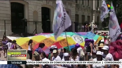 Argentina: feministas exigen en Jujuy liberación de presos políticos