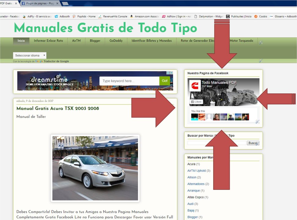 Como Configurar y  Mostrar tu Pagina de Facebook en tu Blog o Sitio WEB