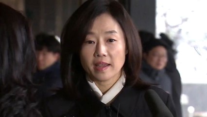 '화이트리스트·국정원 특활비' 조윤선 검찰 소환 / YTN