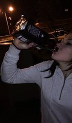 Drunked girl