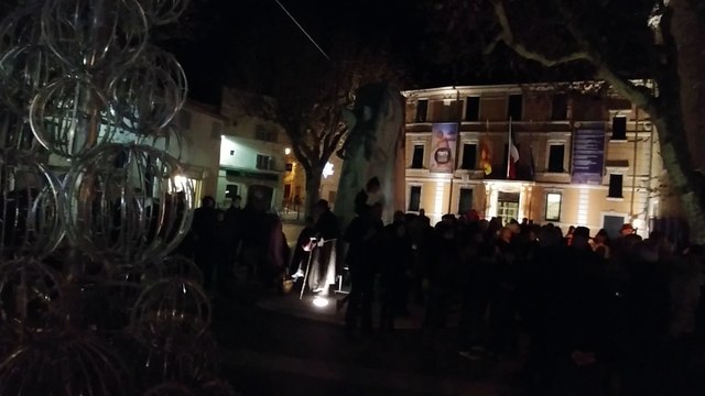 Inauguration des illuminations de NOËL de TRETS 9dec2017