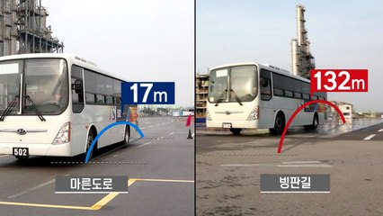 빙판길 제동거리 최대 8배...시속 30km 넘으면 위험 / YTN