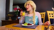 #2 Frozen Elsa MORNING ROUTINE w  Spiderman Belle Maleficent Makeup Challenge Superhero in real (2) | Superheroes | Spiderman | Superman | Frozen Elsa | Joker